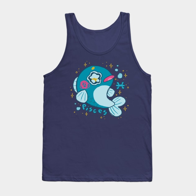 I’m a Pisces Tank Top by Mazzlebee